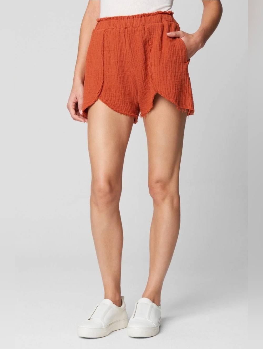 BLANKNYC  High Rise Pull on Shorts Sz M - Picture 2 of 7